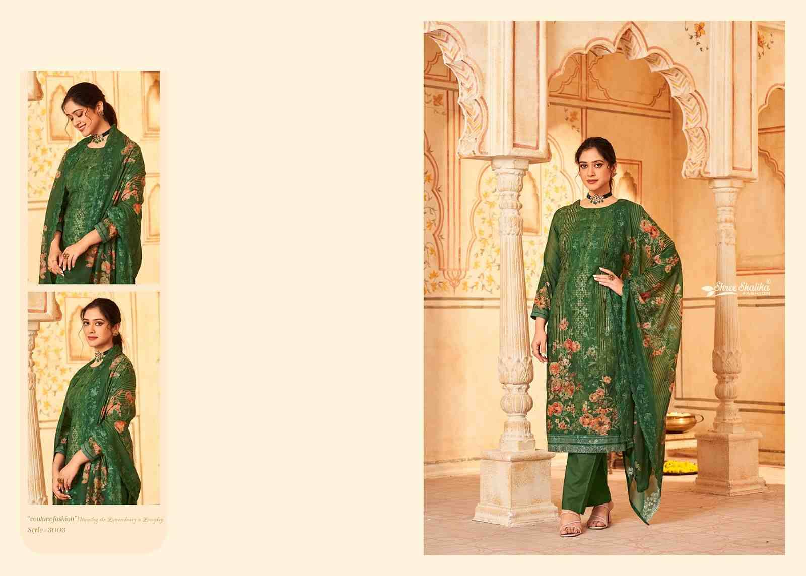 MAHJABEEN VOL-3 BY SHREE SHALIKA FASHION 3001 TO 3008 SERIES BEAUTIFUL STYLISH ANARKALI SUITS FANCY COLORFUL CASUAL WEAR & ETHNIC WEAR & READY TO WEAR COTTON DIGITAL PRINT DRESSES AT WHOLESALE PRICE
